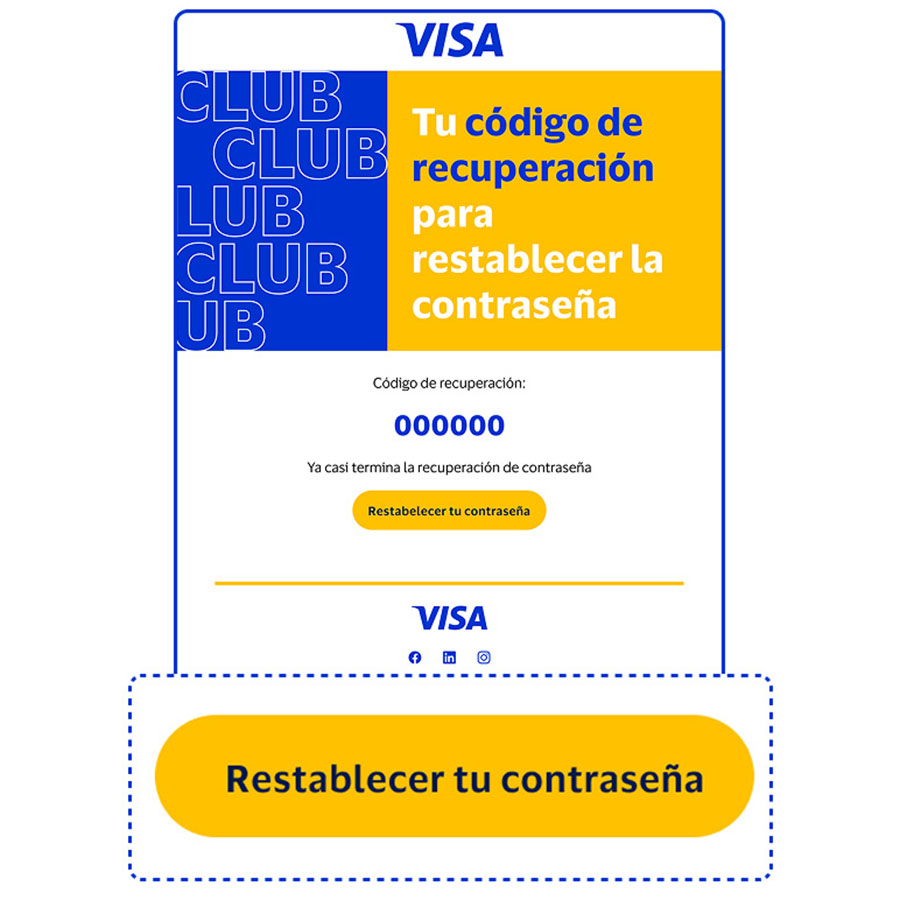 Banner recuperación de contraseña