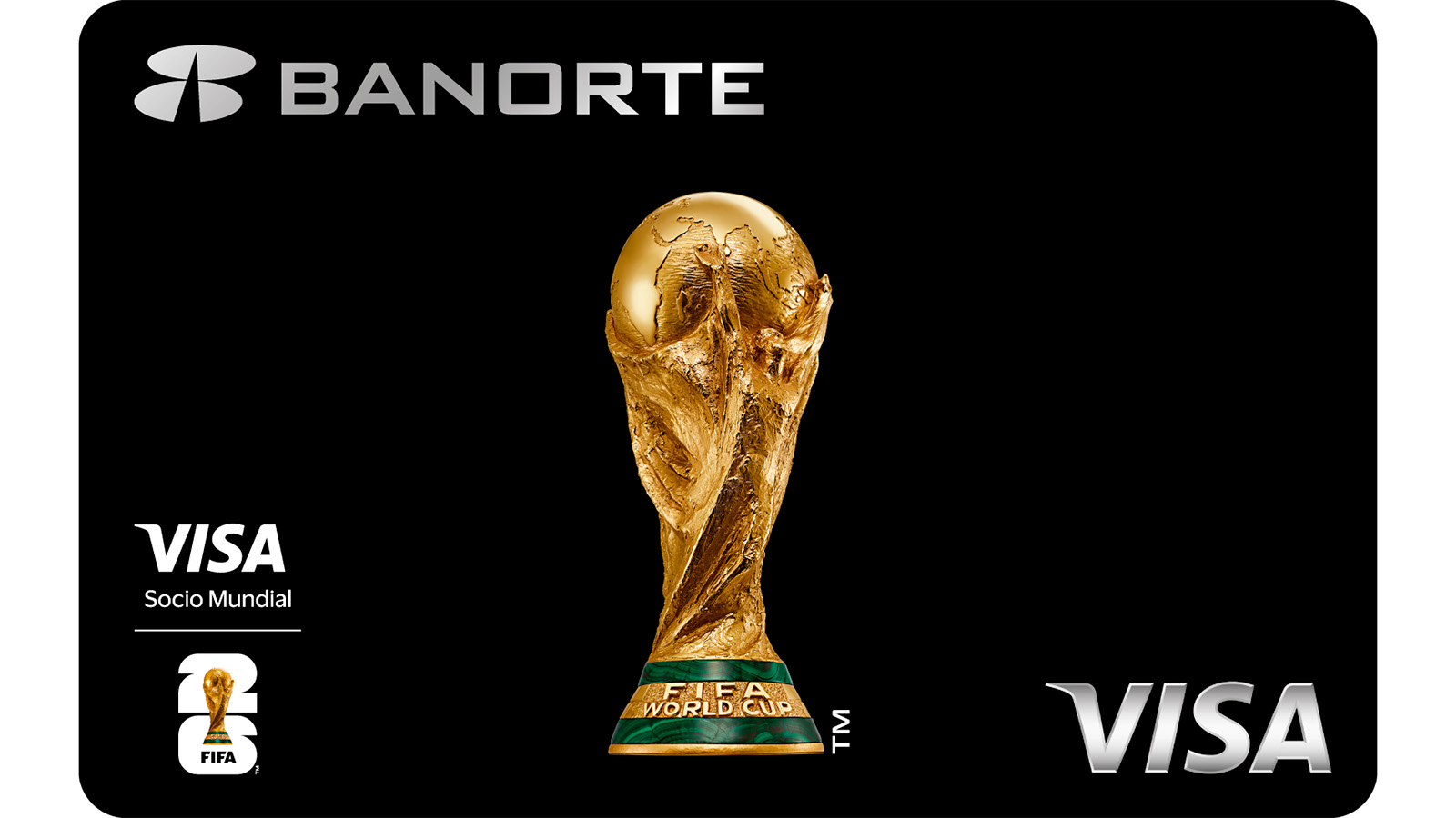 Tarjeta Visa Banorte Mundial 2026