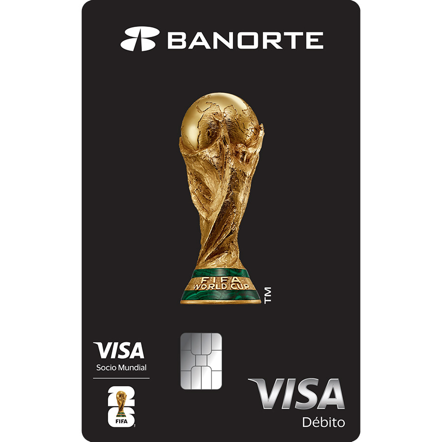 Tarjeta Visa Banorte Mundial 2026